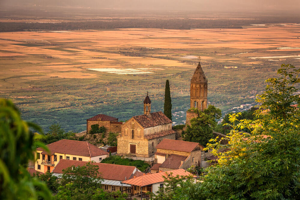 Сигнахи, столица Кахетии (Фото: shutterstock) מחוז קאחתי באגורגיה
