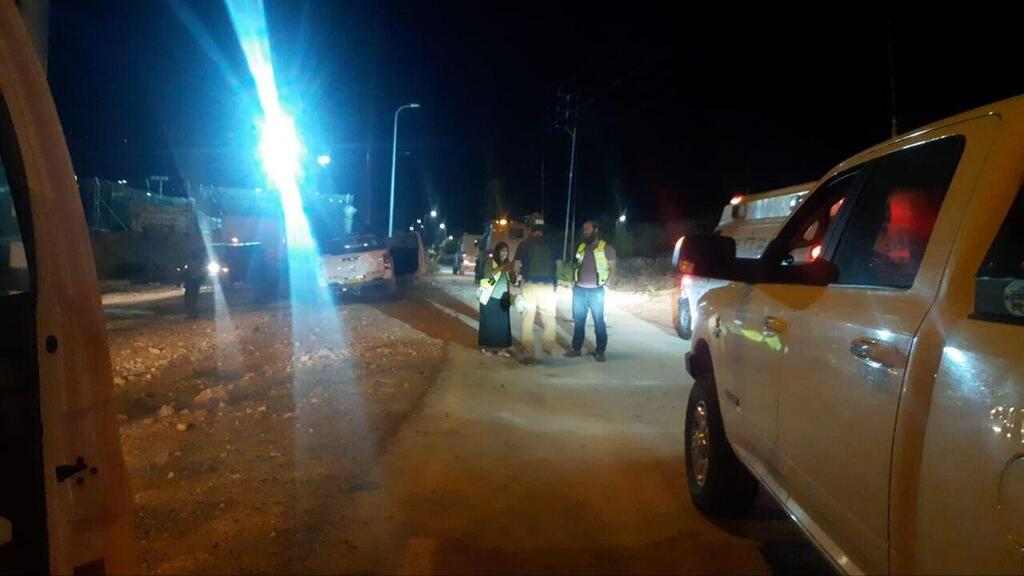 זירת האירוע סמוך לנווה צוף