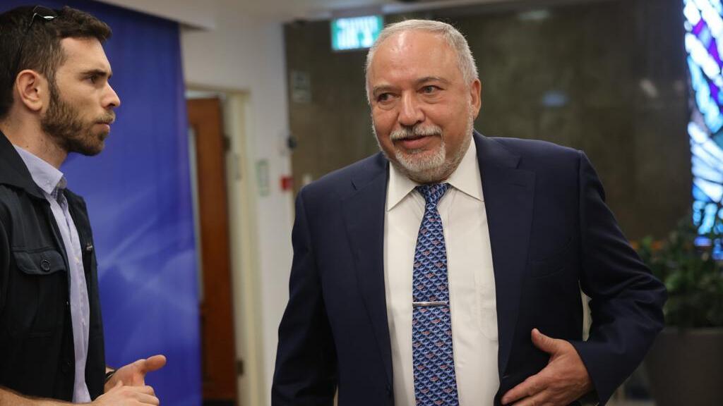 Avigdor Liberman (Photo: Yonatan Zindel) ישיבת ממשלה