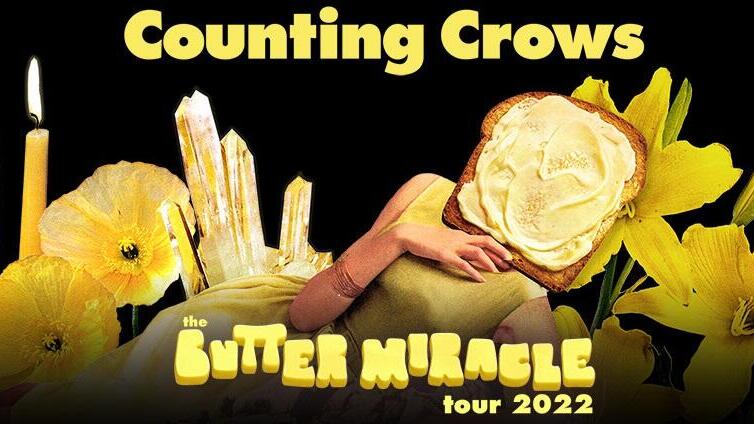 Counting Crows Butter Miracle Tour poster
