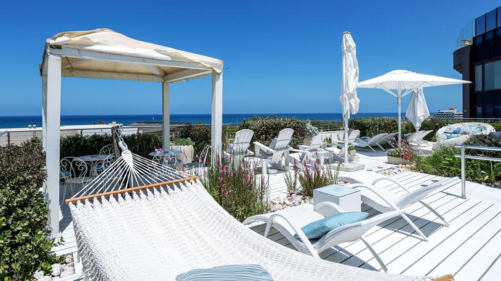 На крыше отеля Shalom&Relax (Фото: Сарит Гофен) На крыше отеля Shalom&Relax