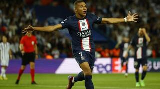 קיליאן אמבפה חוגג