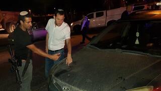 פיגוע ירי כפר חווארה ב שומרון פצוע קל מחבלים