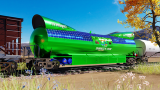 האנרגיה שנוצרת מבלימת הרכבת, תעזור כדי ללכוד את הפחמן הדו-חמצני שנמצא באטמוספרה