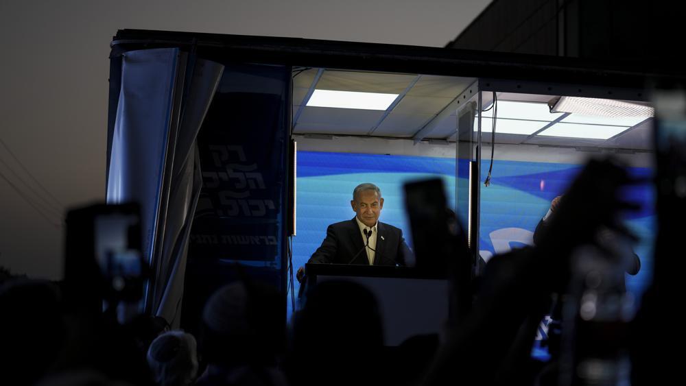 Opposition leader Benjamin Netanyahu 