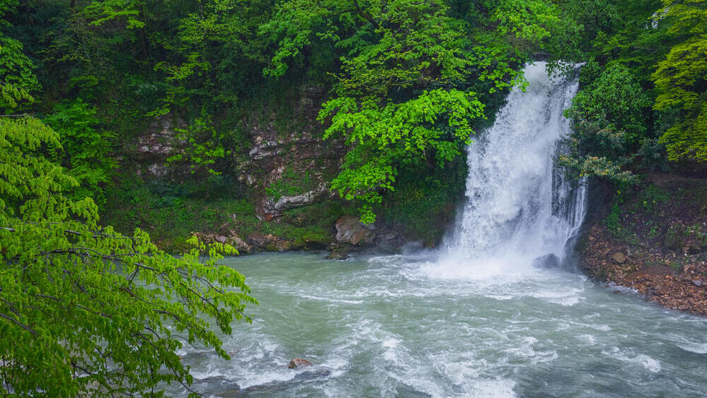 Водопад, к которому направлялись туристы из Израиля (Фото: shutterstock) מפלי מקחונצטי