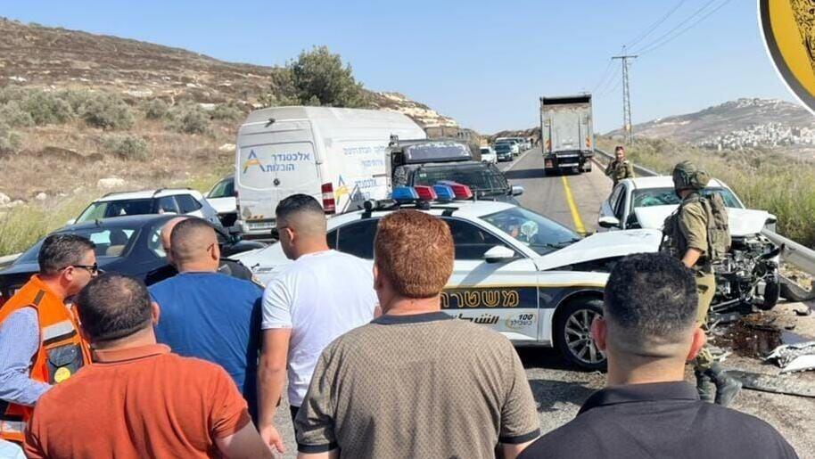 זירת ניסיון הפיגוע בחוות גלעד