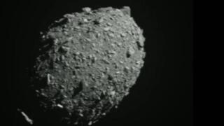 האסטרואיד, כמה שניות לפני ההתרסקות