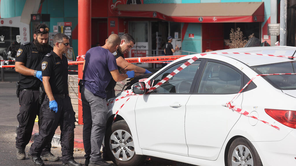 Убийство на заправке (Фото: Ярив Кац) אירוע הירי באזור