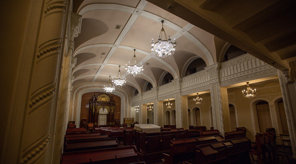 The Brodsky Synagogue in Kyiv (Photo: David Saveliev) Ukraine Jews post war