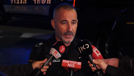 דורון תורג'מן, מפקד מחוז ירושלים במשטרה, בזירת הפיגוע