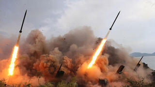 תרגיל יטי טילים בצפון קוריאה