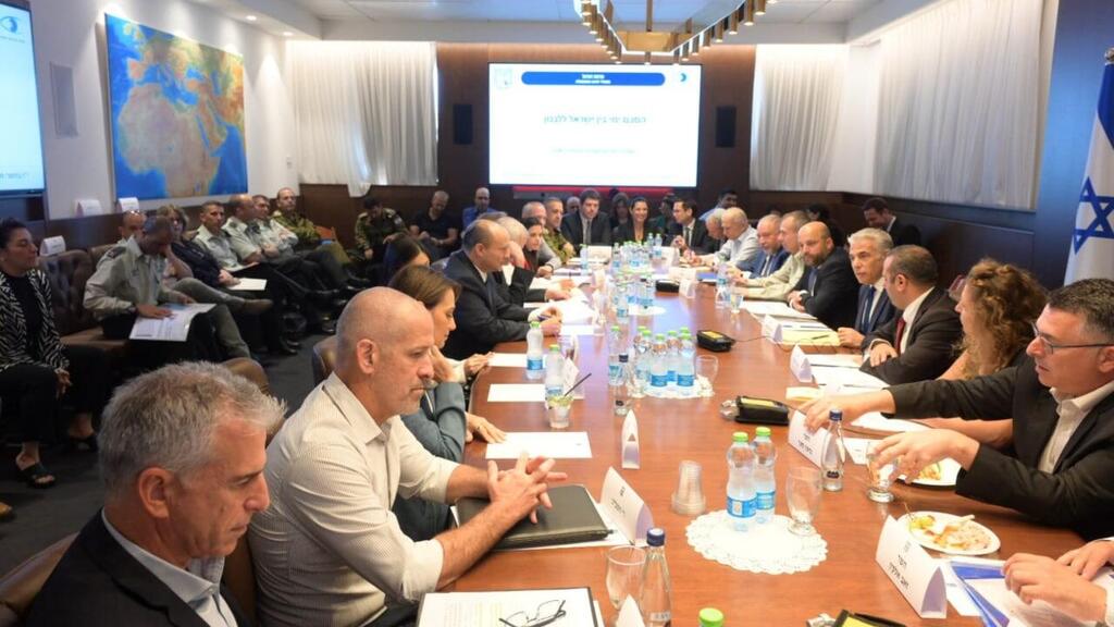 הקבינט המדיני ביטחוני מתכנס לדיון על הסכם אסדת הגז