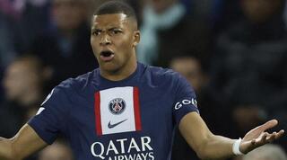 קיליאן אמבפה מאוכזב