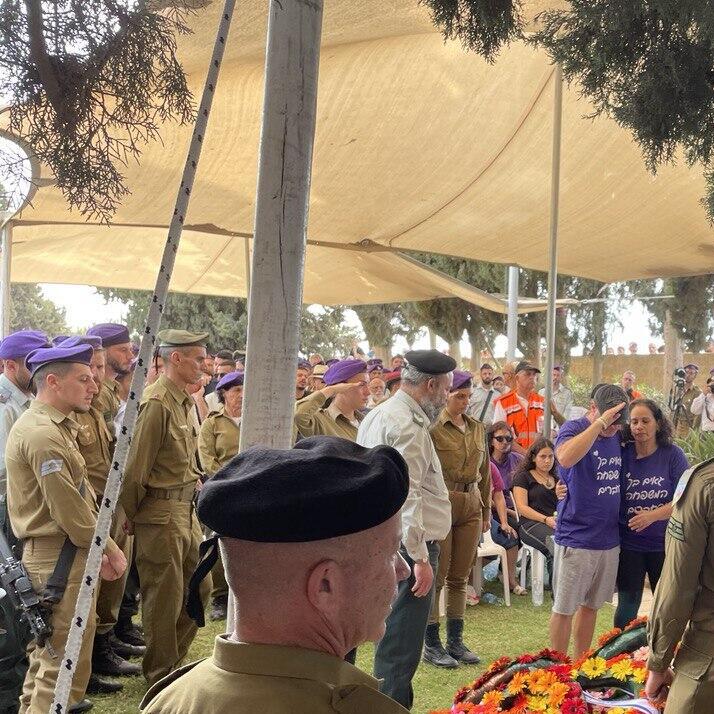 הלוויתו של עידו ברוך ז"ל