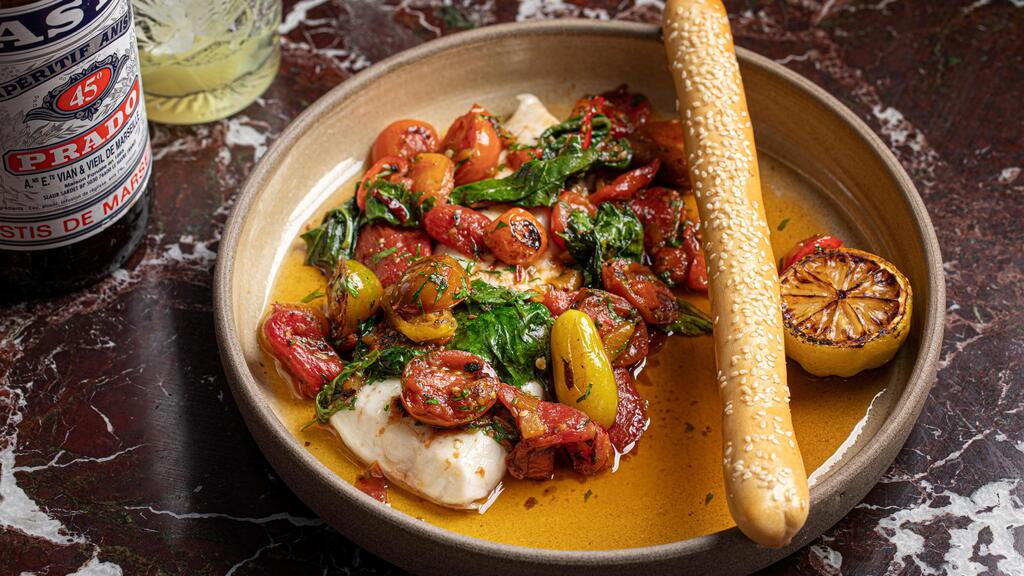 A dish made by Kobi Bachar (Photo: Haim Yossef) תל אביב גרוב