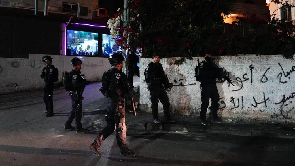 כוחות משטרה בשכונת עיסאוויה