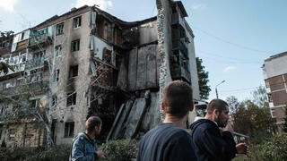 הריסות המלחמה בבחמוט, אוקראינה