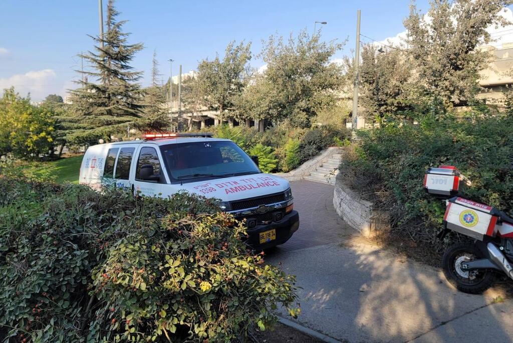 זירת האירוע בירושלים