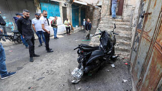 תאמר אל-כילאני גוב ה אריות אופנוע התפוצץ התפוצצות מטען חבלה פלסטיני הרוג ערבי ערבים