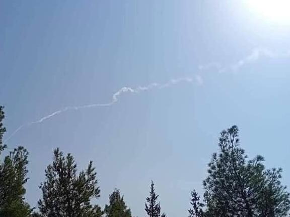Traces of smoke over Damascus שובלי עשן בדמשק