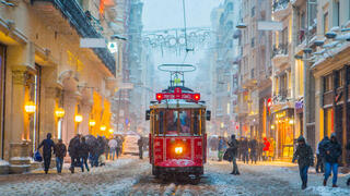 איסטנבול בחורף