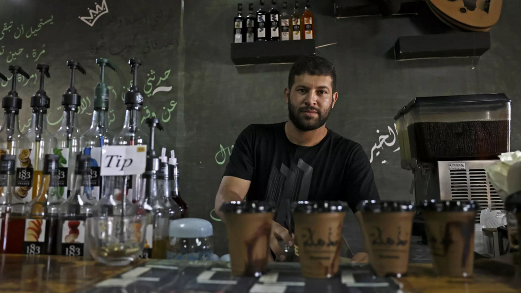 Rami Abu Sharem from the Negev village of Hura complained of 'zero investment' in the Bedouin community (Photo: HAZEM BADER AFP) Rami Abu Sharem from the Negev village of Hura complained of 'zero investment' in the Bedouin community