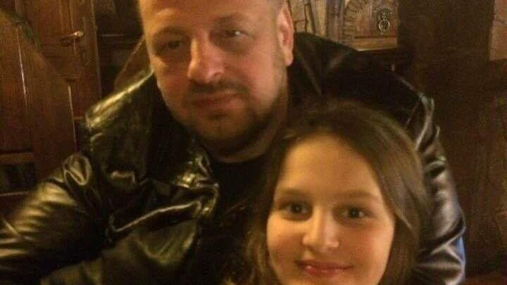 Геннадий Михель с дочерью Аней (Фото: предоставлено семьей) גנאדי מיכאל עם בתו