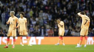 שחקני אתלטיקו מדריד מתוסכלים