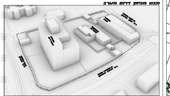 תכנון השגרירות המיועדת במתחם אלנבי בירושלים