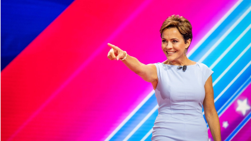 Republican nominee for Arizona governor Kari Lake speaks at the Conservative Political Action Conference CPAC at the Hilton Anatole in Dallas, Aug. 6, 2022 (Photo: Brandon Bell/Getty Images via JTA) Republican nominee for Arizona governor Kari Lake speaks at the Conservative Political Action Conference CPAC at the Hilton Anatole in Dallas, Aug. 6, 2022
