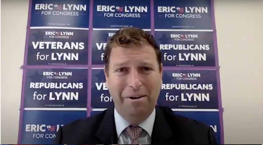Eric Lynn of Florida speaks about his campaign with the Tampa Bay Chamber (Photo: Screenshot from YouTube via JTA) Eric Lynn of Florida speaks about his campaign with the Tampa Bay Chamber