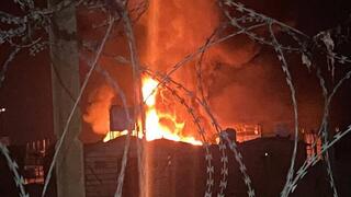 המקום בו התבצעה התקיפה המיוחסת לאמריקאים בגבול סוריה- עיראק