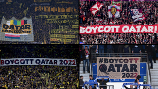 גרמניה אוהדי לייפציג מחאה נגד מונדיאל קטאר 