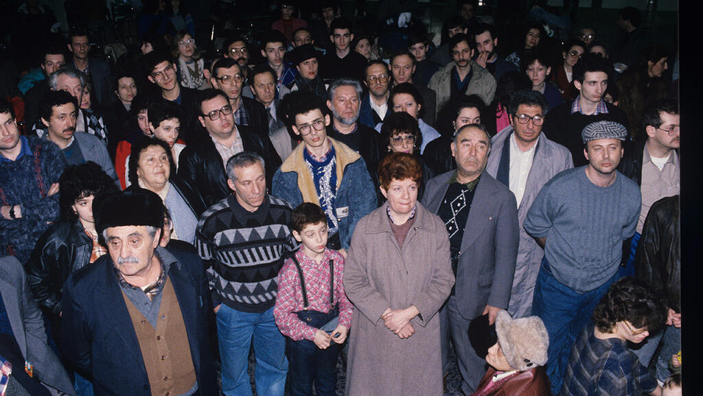 Jews arriving from former Soviet republics in the early 1990s 