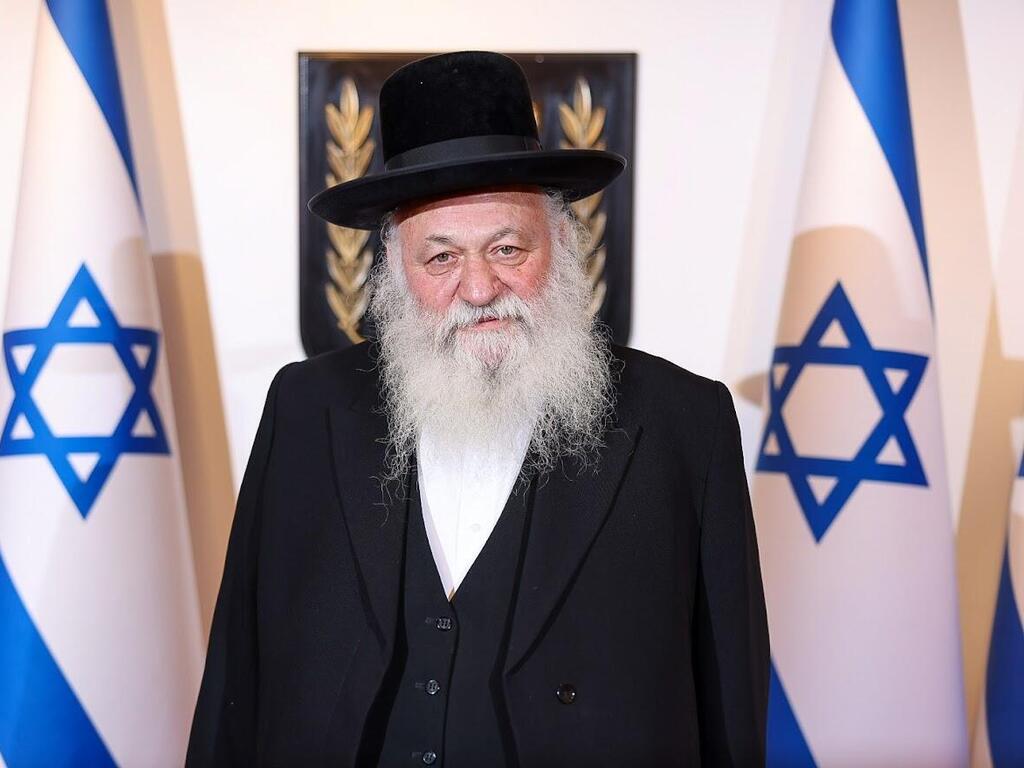 Лидер Яадут ха-Тора Ицхак Гольдкнопф (Фото: Ноам Мошкович, пресс-служба кнессета) יצחק גולדקנופף