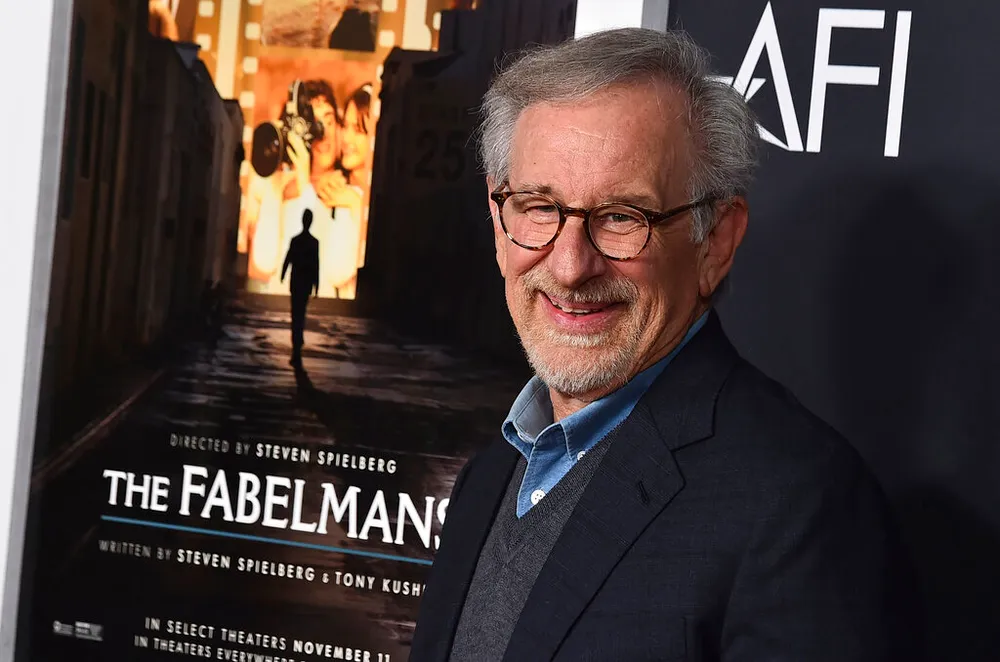 Steven Spielberg arrives at the premiere of "The Fabelmans" as part of AFI Fest, November 6, 2022, in Los Angeles, California, United States 