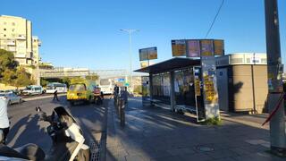 זירת האירוע בירושלים
