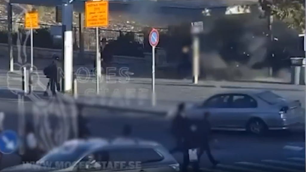 קבוצת ההאקרים האיראנית "מטה משה" פרסמה וידיאו מרגע פיצוץ המטען בכניסה לירושלים