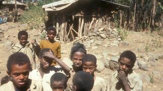 אמבובר, אתיופיה, 1978. צולם בידי דיפלומט אמריקני שסייע בארגון מבצע משה