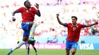 שחקני קוסטה ריקה בטירוף