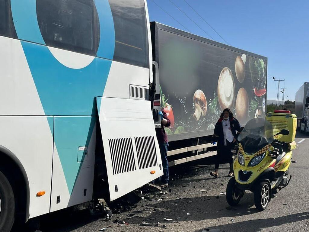 זירת התאונה