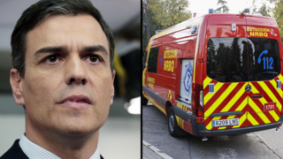 ספרד פיצוץ מעטפת נפץ ב שגרירות אוקראינה ב מדריד