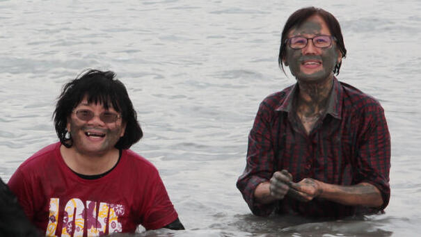 תיירים יפנים בים המלח
