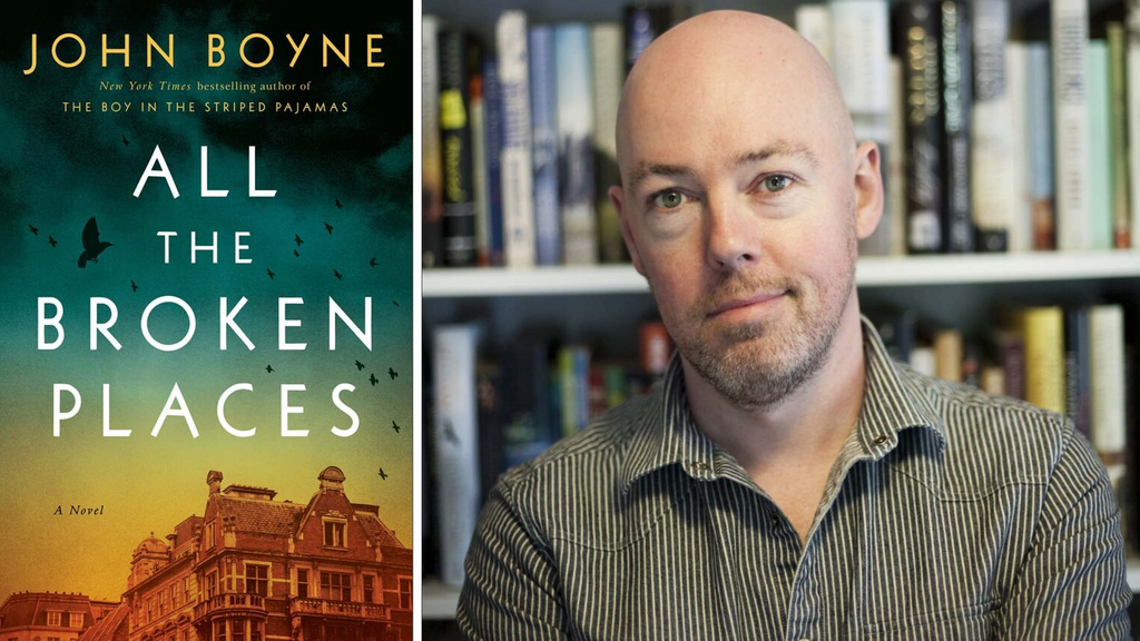 John Boyne, author of the Holocaust novel "The Boy in the Striped Pajamas" and its sequel "All the Broken Places." 