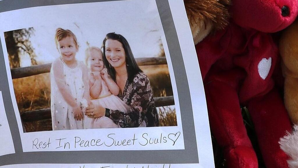 Watts' murdered wife and kids (Photo: AP) שנאן ווטס ובנותיה סלסט ובלה