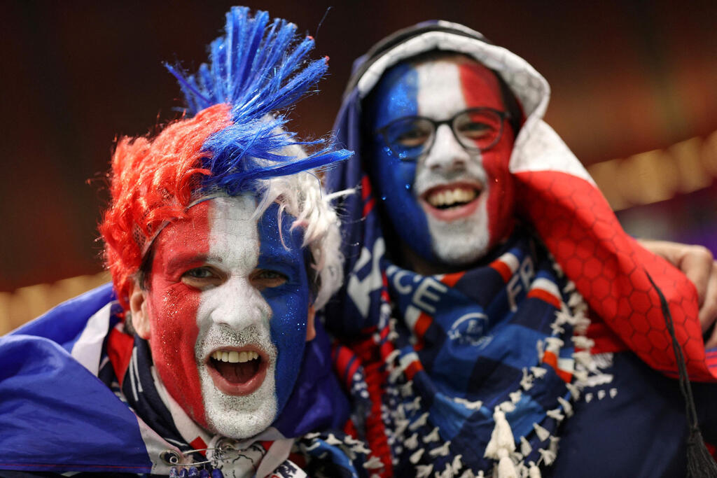 Болельщики Франции (Фото: AFP) אוהדי נבחרת צרפת