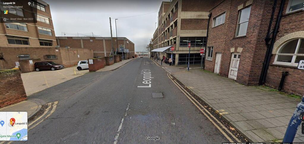 The street where the accident happened