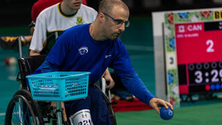 שחקן הבוצ'ה נדב לוי