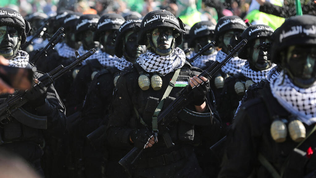 ציון 35 שנים להקמת ארגון הטרור חמאס בעזה